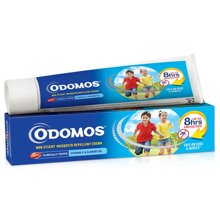 DABUR ODOMOS CREAM WITH VITAMIN-E 50g           